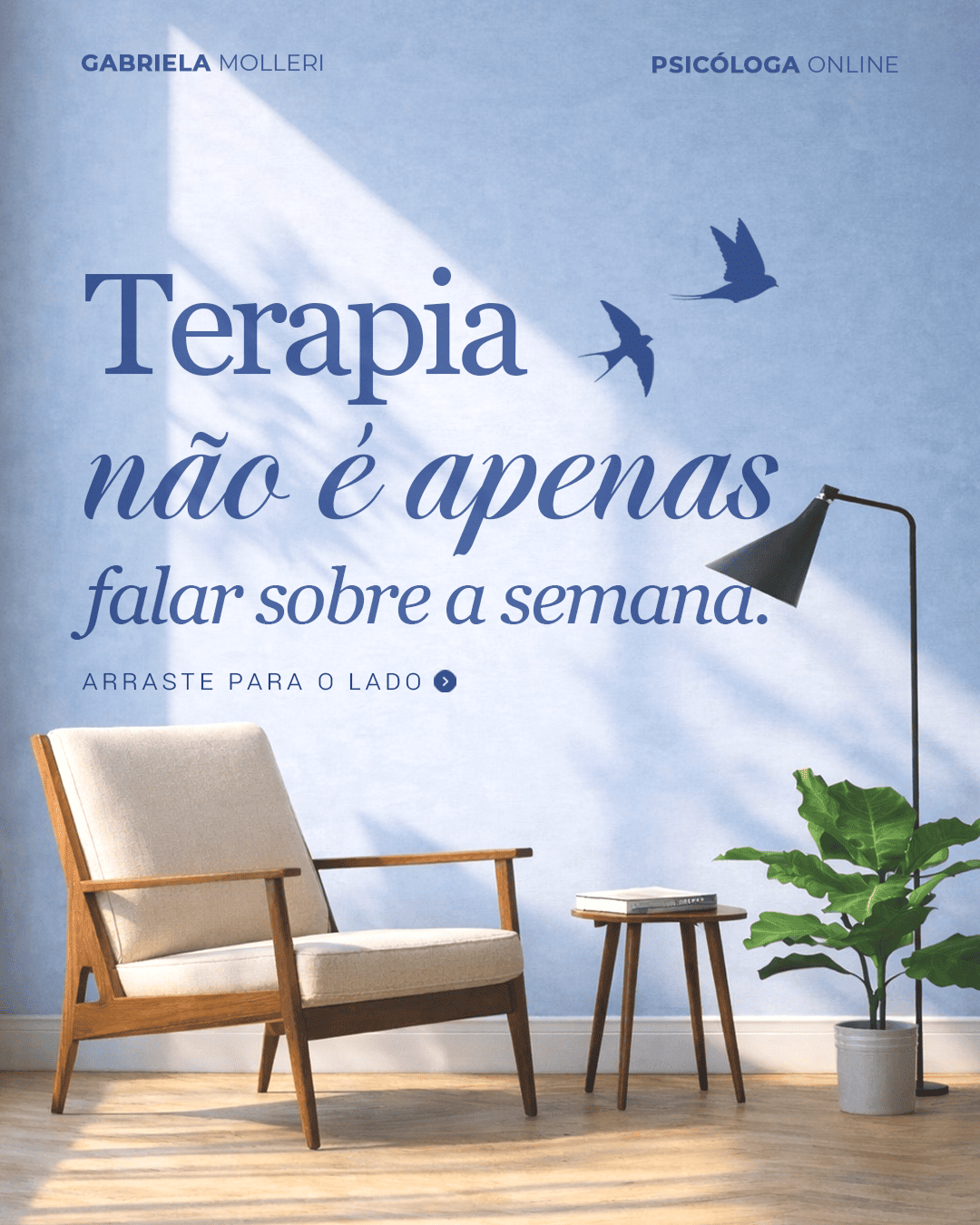 carrossel design rede social psicologia e terapia