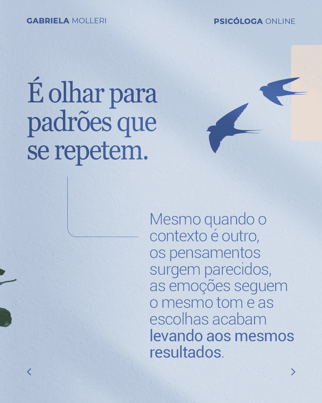 carrossel design rede social psicologia e terapia