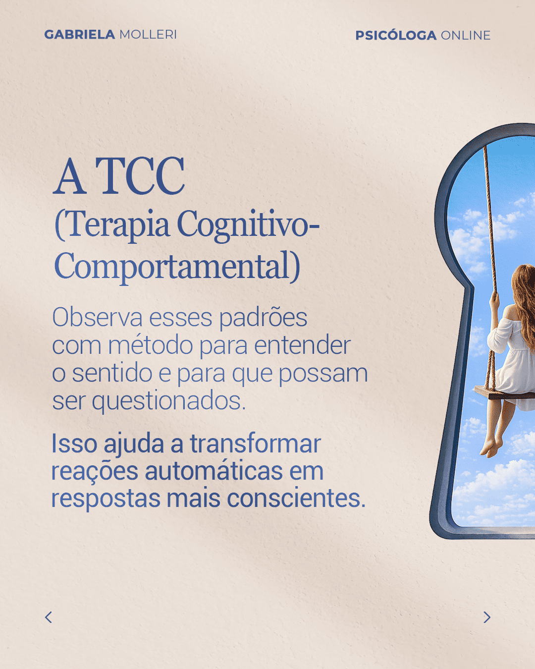 carrossel design rede social psicologia e terapia