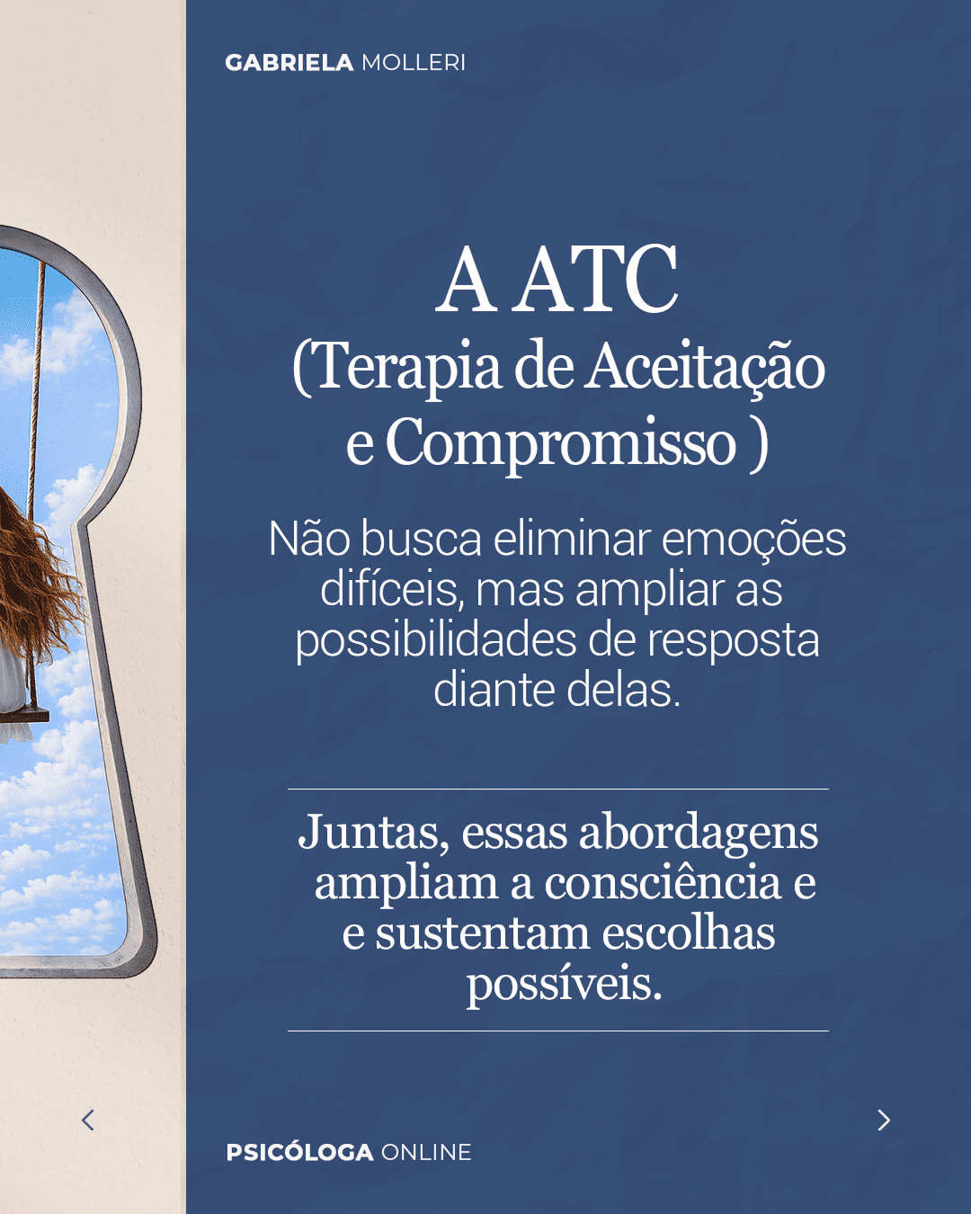 carrossel design rede social psicologia e terapia