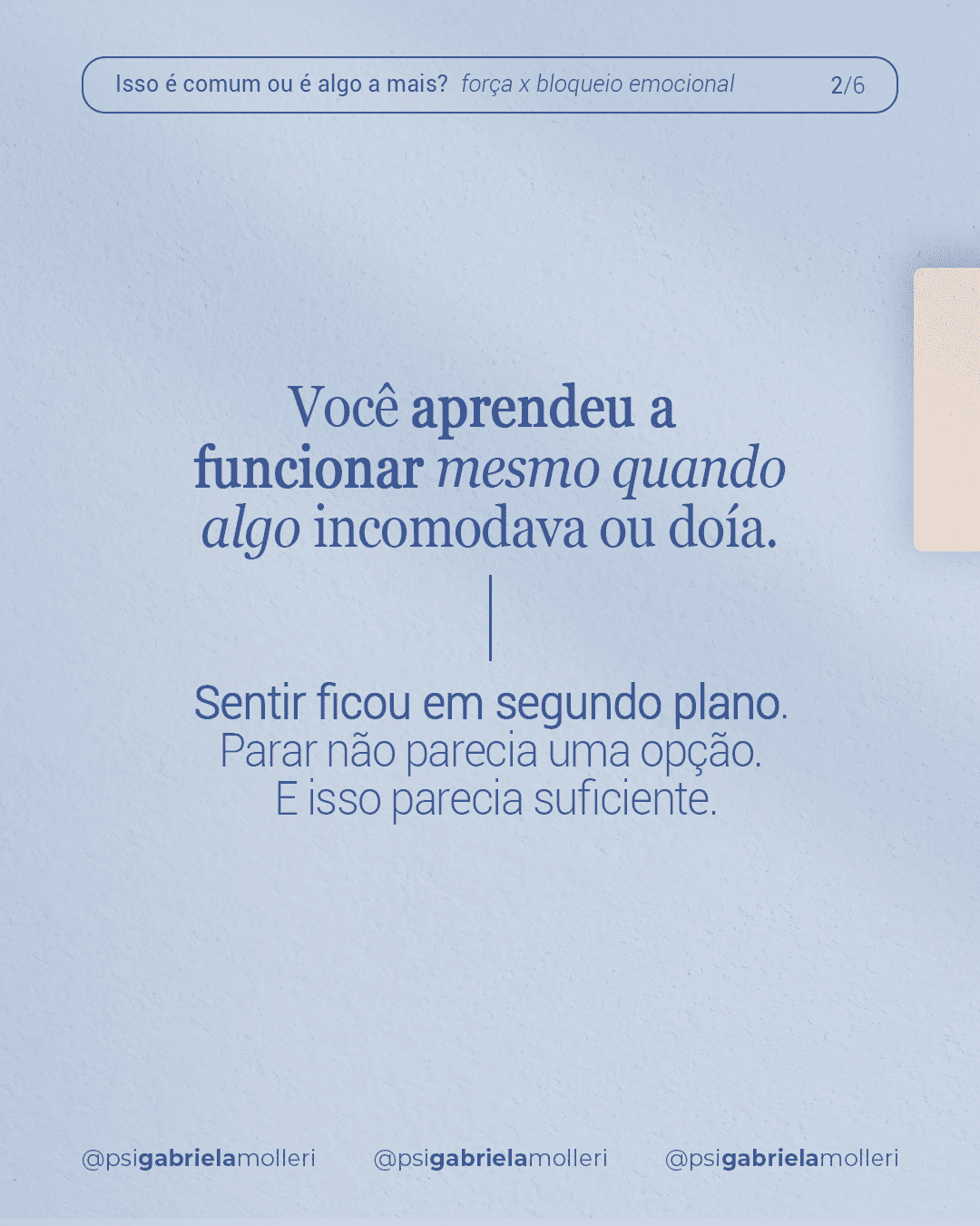 carrossel design rede social psicologia e terapia