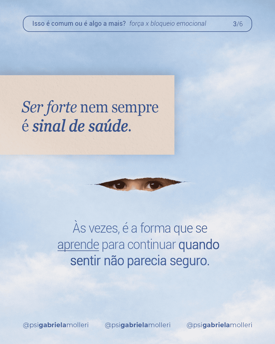 carrossel design rede social psicologia e terapia