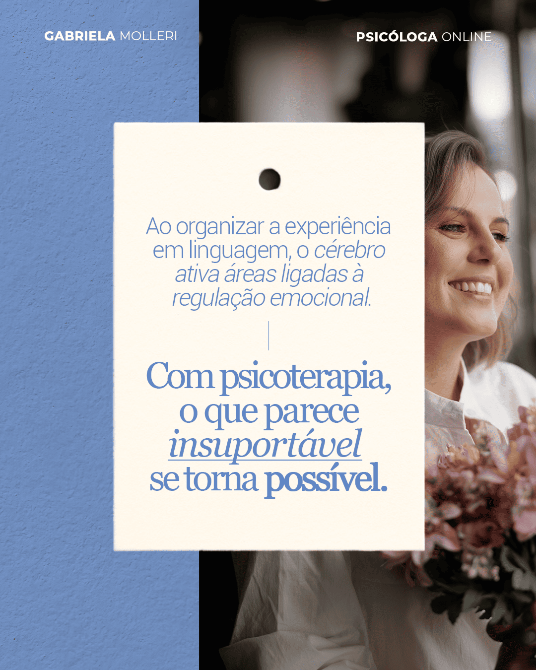 carrossel design rede social psicologia e terapia